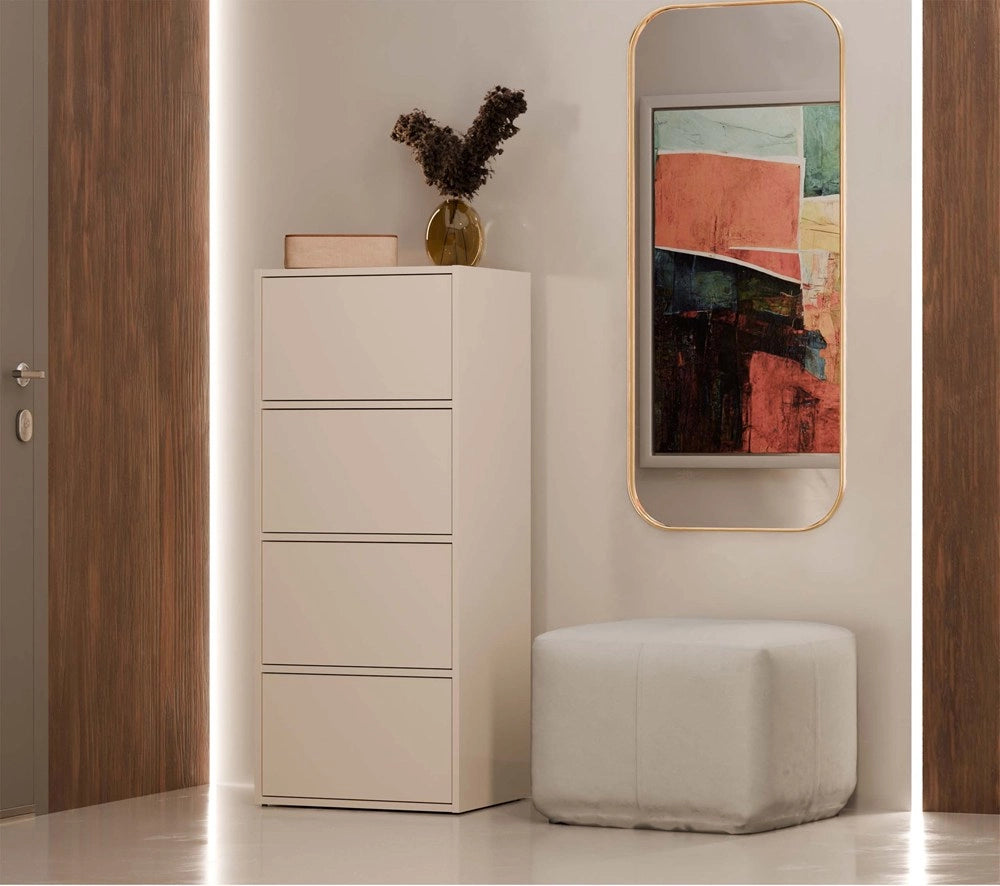 Cassettiera ALMA cashmere per camera e soggiorno