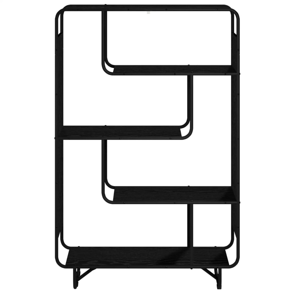 Credenza Rovere Nero 93.5 x 37.5 x 144 cm Legno ingegnerizzato 8007948