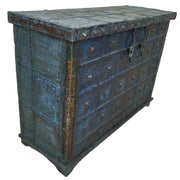 Baule in legno fatta a mano 136x48x91h cm
