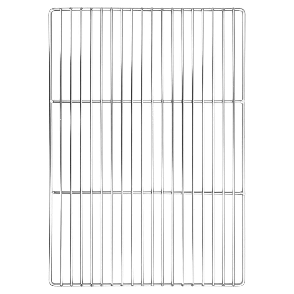Griglia per BBQ  con Manici Rettangolare 50x35 cm Acciaio Inossidabile 304