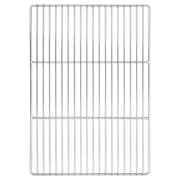 Griglia per BBQ  con Manici Rettangolare 50x35 cm Acciaio Inossidabile 304
