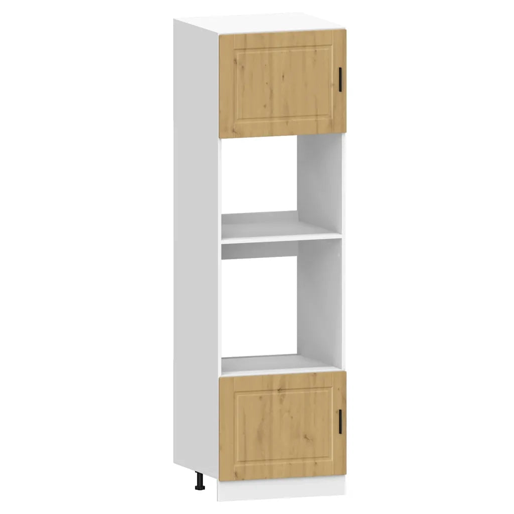 Set Mobili da Cucina 7 pz Kalmar Rovere Artigianale Truciolato 3314760