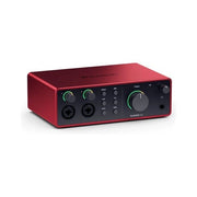Interfaccia audio focusrite scarlett 4i4 gen4 red e black red e black - 0815301001492
