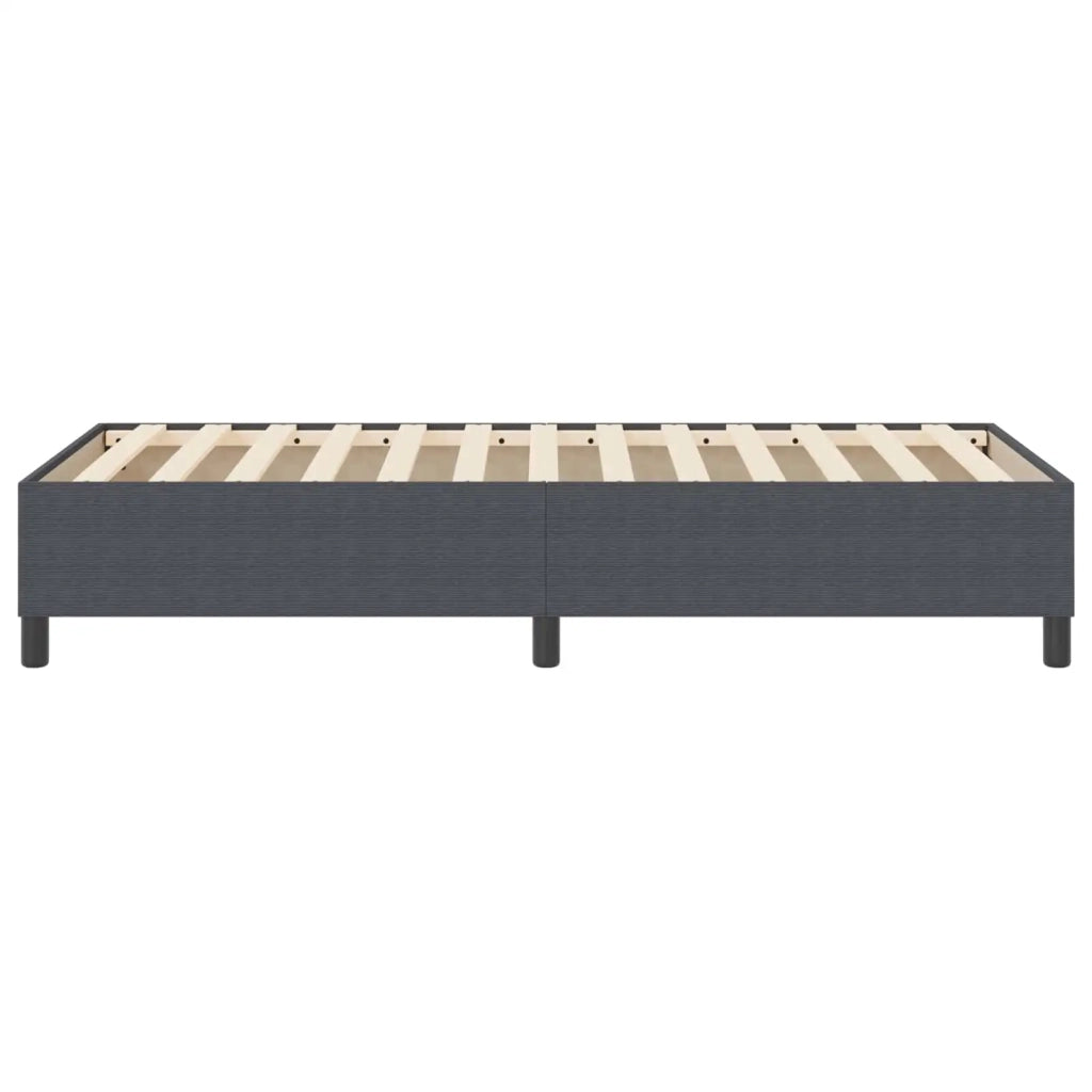 Struttura letto piattaforma-Giroletto-Rete del Letto Grigio scuro 80 x 200 cm