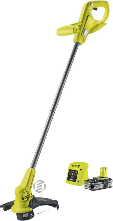 Tagliaerba elettrico con batteria per giardino - Trimmer per erba e onagro - Spazzola per erba e onagro elettrica con batteria