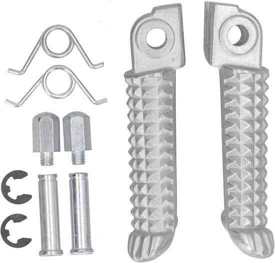 Supporto metallico per pedali per motocicletta da sostituire, adatto per R1 R6 MT09 MT07 R3 R15 R25 FZ1 FZ6 YZF600 YZF1000 - Pedali e accessori per pedali