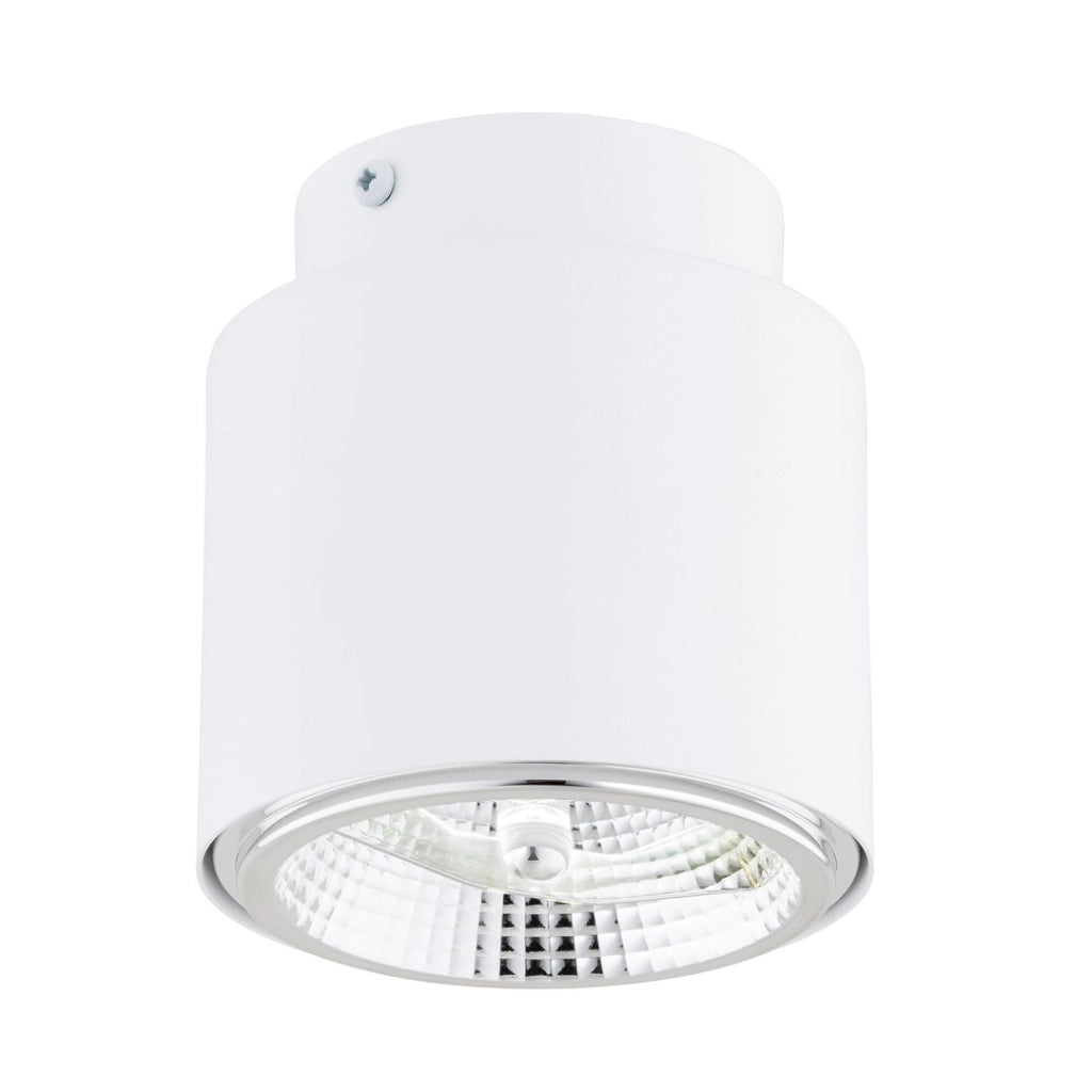 Faretto da soffitto bianco tondo 12 cm ES111 15W Emibig