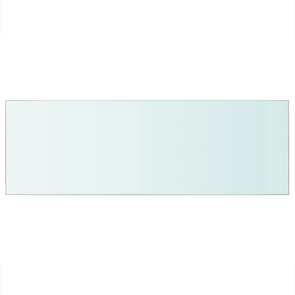 Pannello per mensola in vetro trasparente 70 x 25 cm 2702195/2