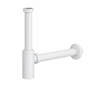 SIFONE TONDO D'ARREDO A BOTTIGLIA- 11/4 Bianco Opaco- DH- pezzi 1