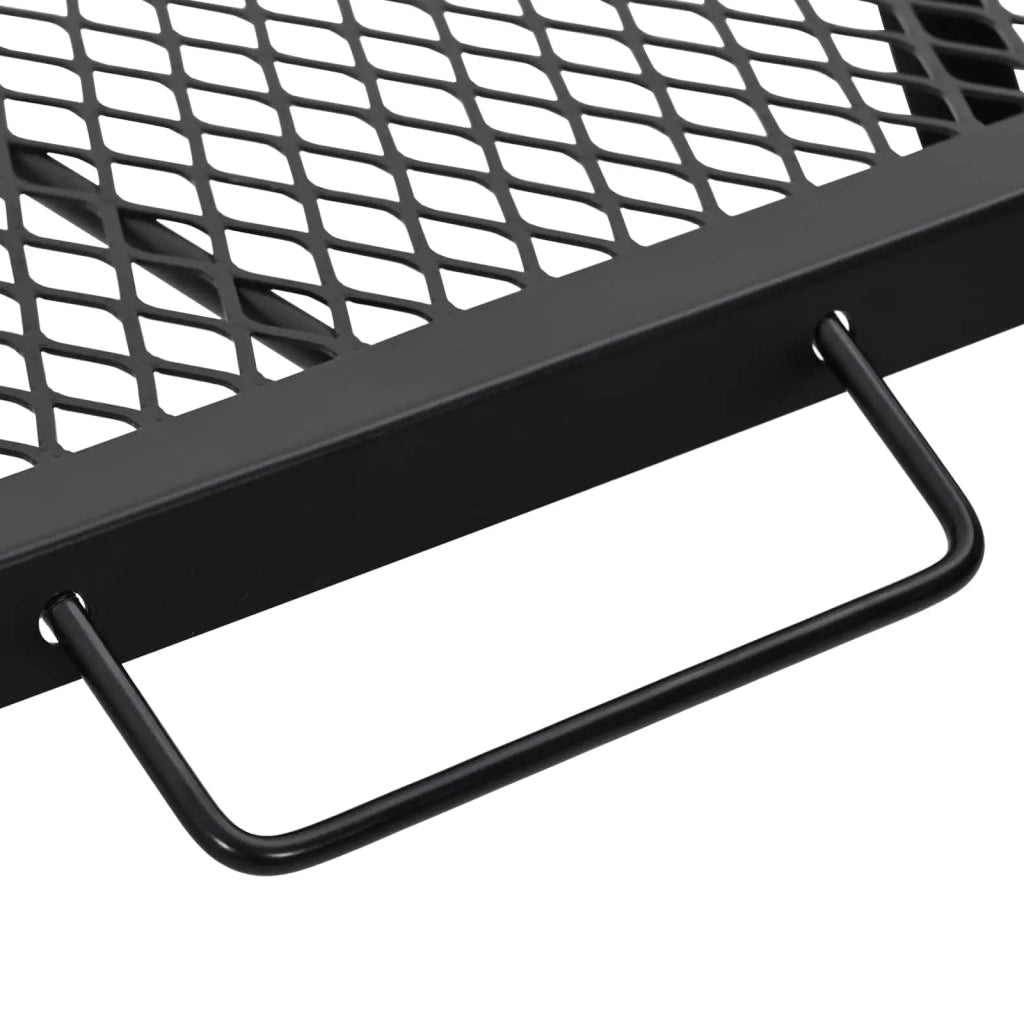 Griglia da Campeggio Pieghevole Nero 58 x 31 x 2 cm CFW9680595