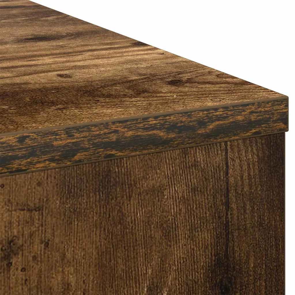 Scrivania Rovere fumé 100 x 40 x 75 cm Legno multistrato 8000456