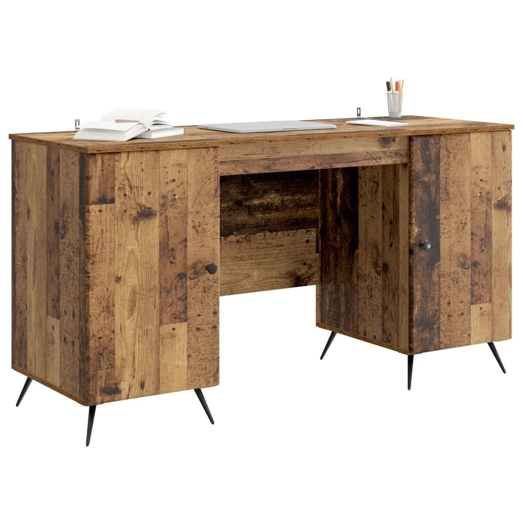 Scrivania Legno antico 142,5 x 50 x 75 cm Legno ingegnerizzato 3414637