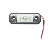 Lampada laterale  slim con LED bianca, 12V-24V, FR0175, Breckner Germany