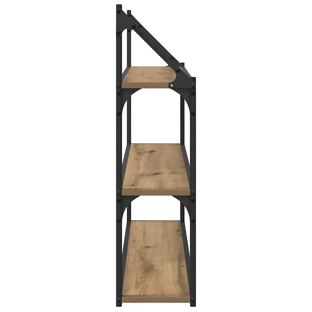 Scaffale da parete Rovere artigianale 80 x 21 x 78,5 cm 882794