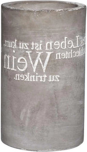 Wijnkoeler in Cemento - Ideale per Feste - 1 Pezzo - Grigio - Materiale in Cemento