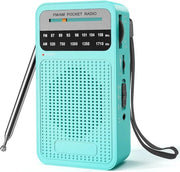 Radio Portatile FM/AM con Ricezione Forte e Altoparlante Potente - Adatto per Interno ed Esterno