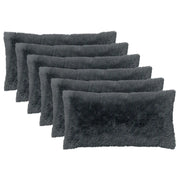 Cuscino con cuscino HEERLEN 6 pz Antracite Fleece PV 925955