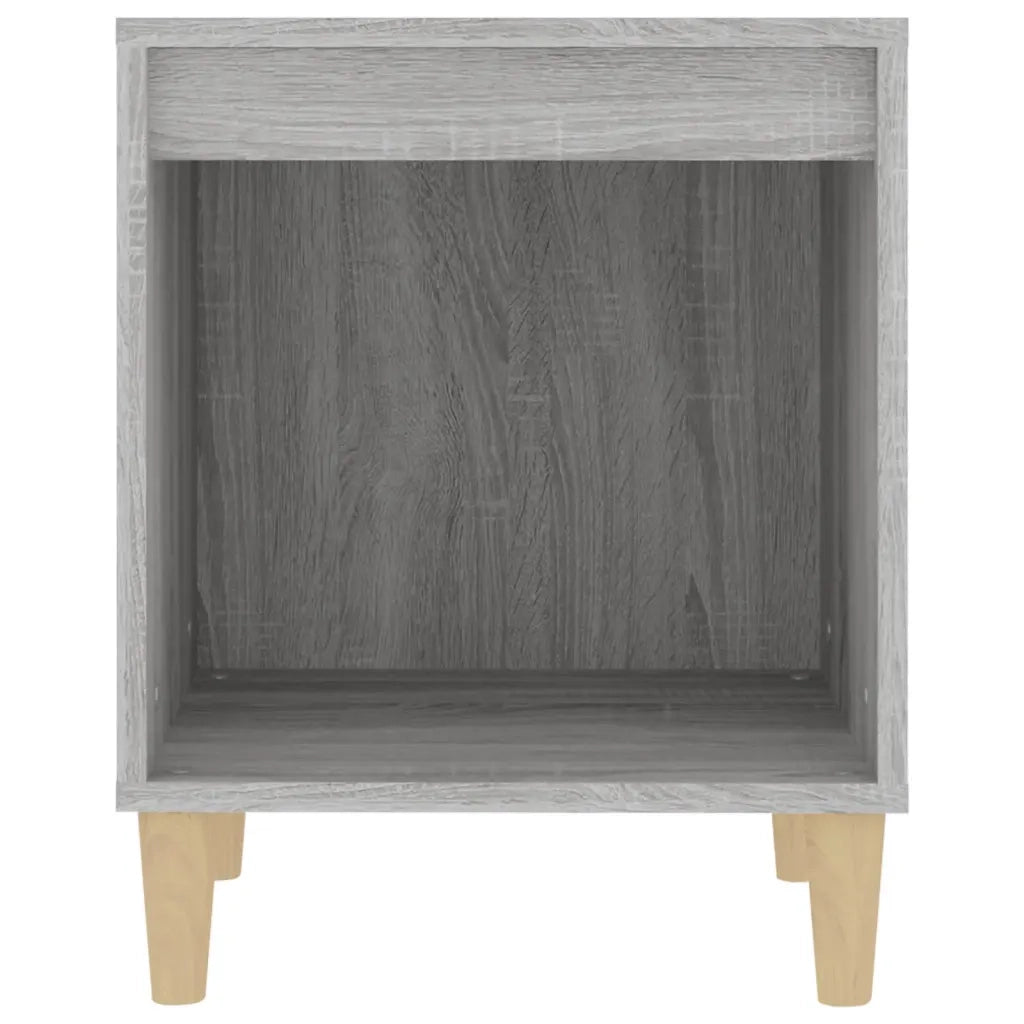Comodino-Tavolino da notte Grigio Sonoma 40x35x50 cm 571800