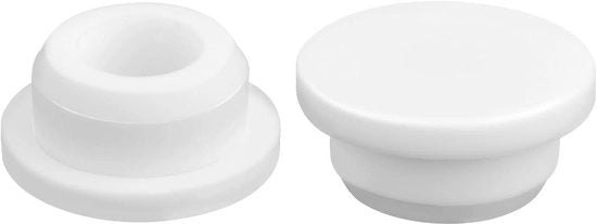 Set di Protezione per Lavello in Silicone da 2 pezzi, Accessori Bagno Cucina, Copertura per Lavello con Fessura e Anello di Trasformazione in Gomma
