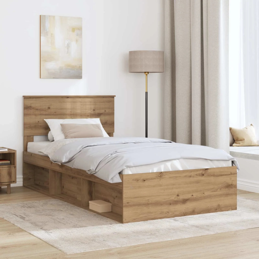 Struttura del letto Rovere Artigianale 100 x 200 cm 3410644