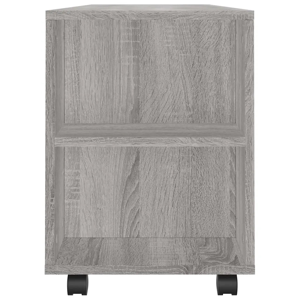 Mobile Porta TV-Mobile per TV-Credenza TV Grigio Sonoma 102x34,5x43 cm Legno Multistrato
