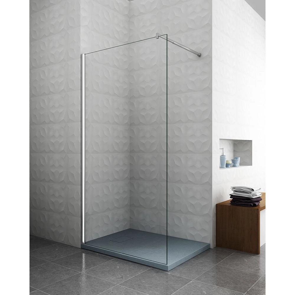 Piatto Doccia 90x160 cm Effetto Pietra Stone Grigio