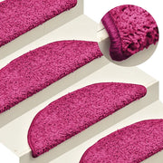Tappetini per Scale 15 pz Rosa Chiaro 56x17x3 cm cod mxl 69918