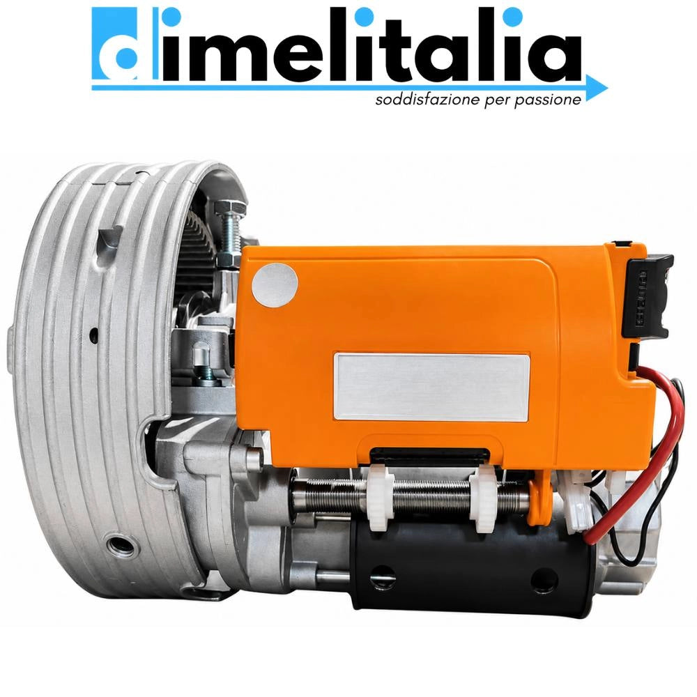 Motore centrale per serrande 170 kg con elettrofreno 230 v asse 48-68 mm