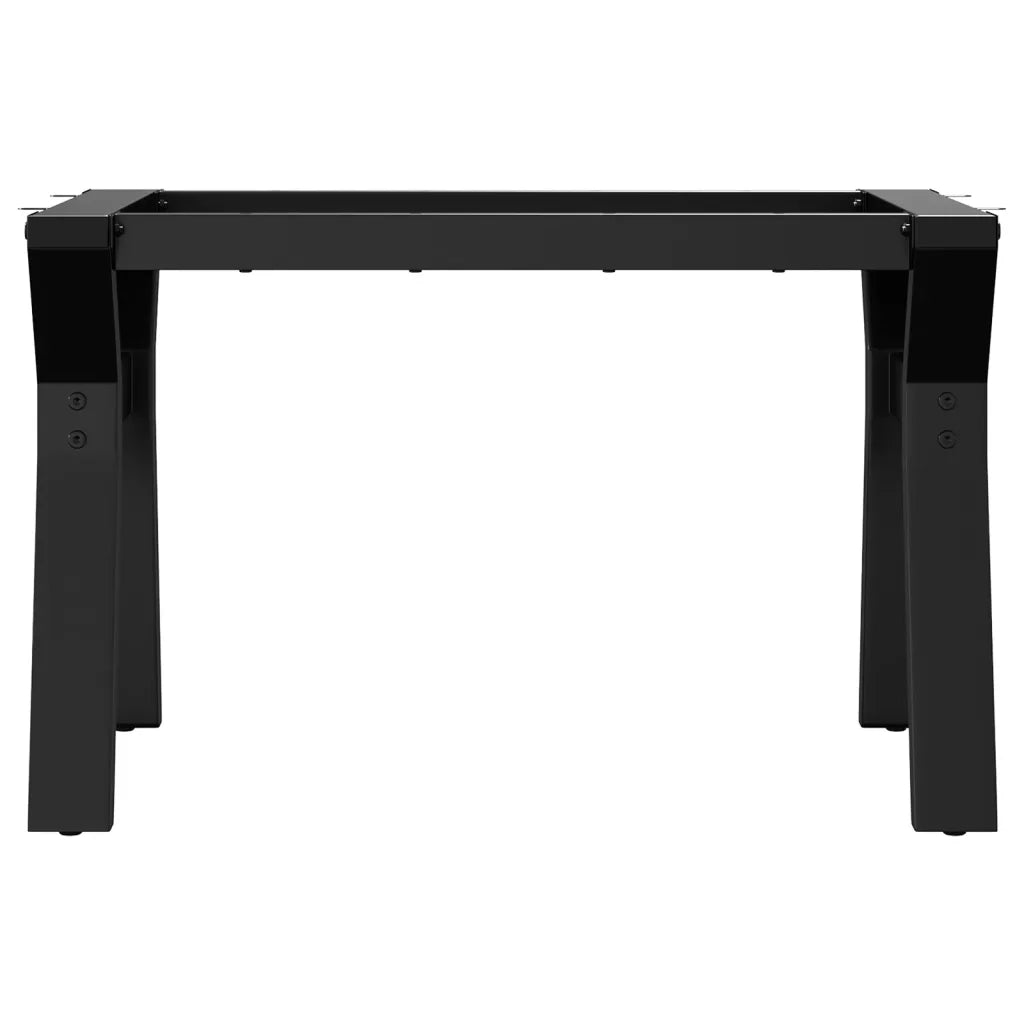 Telaio Gambe a Y per Tavolino da Salotto 60x40x38 cm in Acciaio 357920