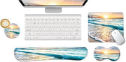 Sostegno per palmo della mano e tappetino per mouse 4-in-1 ergonomico per computer e laptop