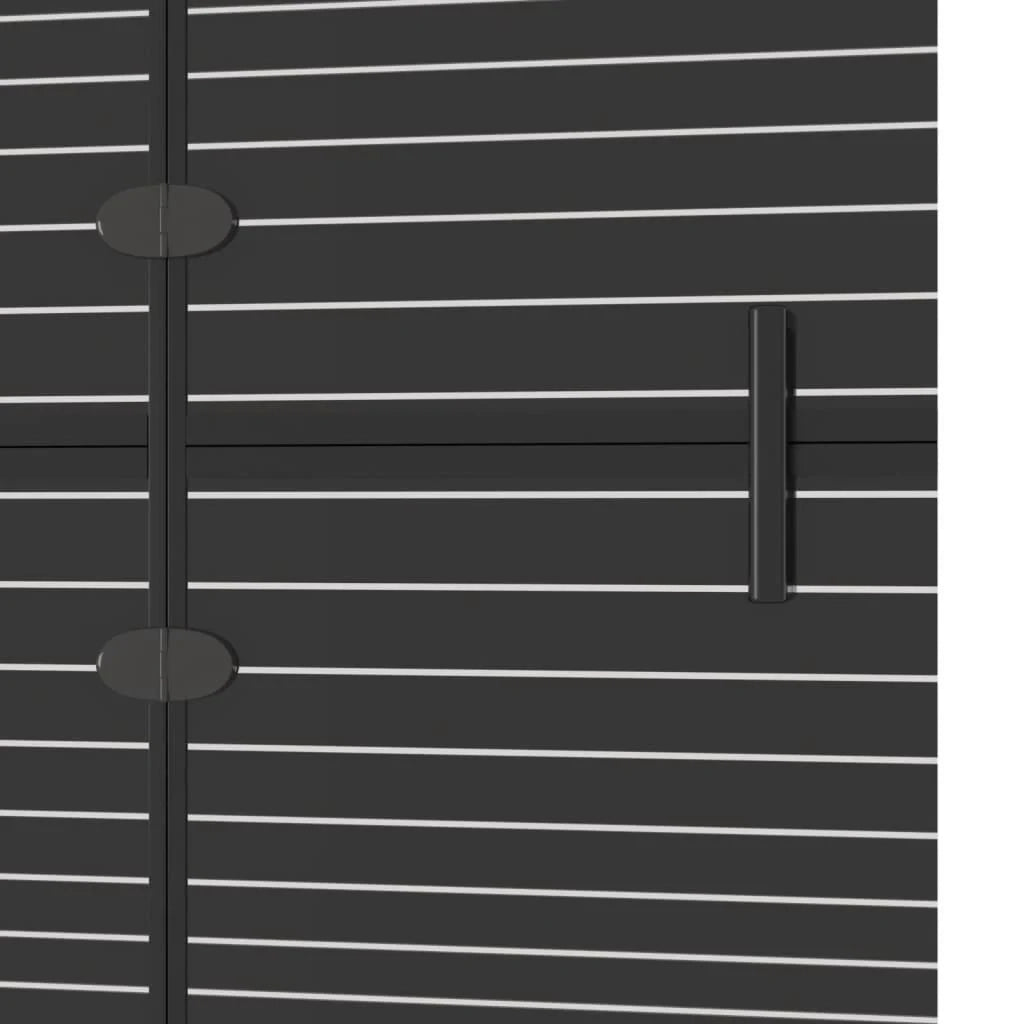 Box doccia pieghevole ESG 80 x 140 cm nero 02_0002013
