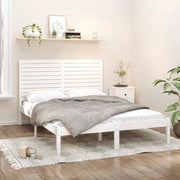 Giroletto-Struttura Letto Bianco in Legno Massello 120x200 cm 140149
