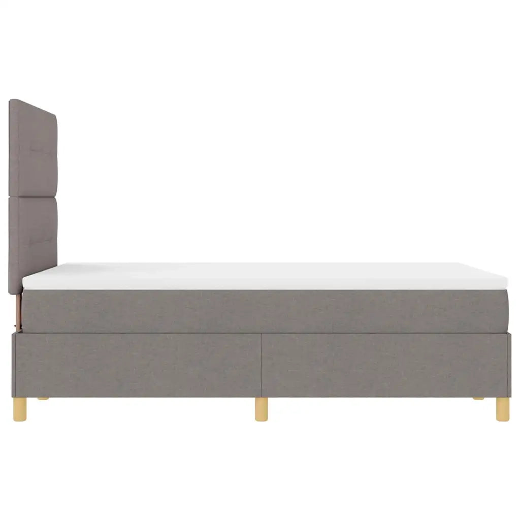 Letto a molle con materasso Talpa 120 x 190 cm Tessuto 3339606