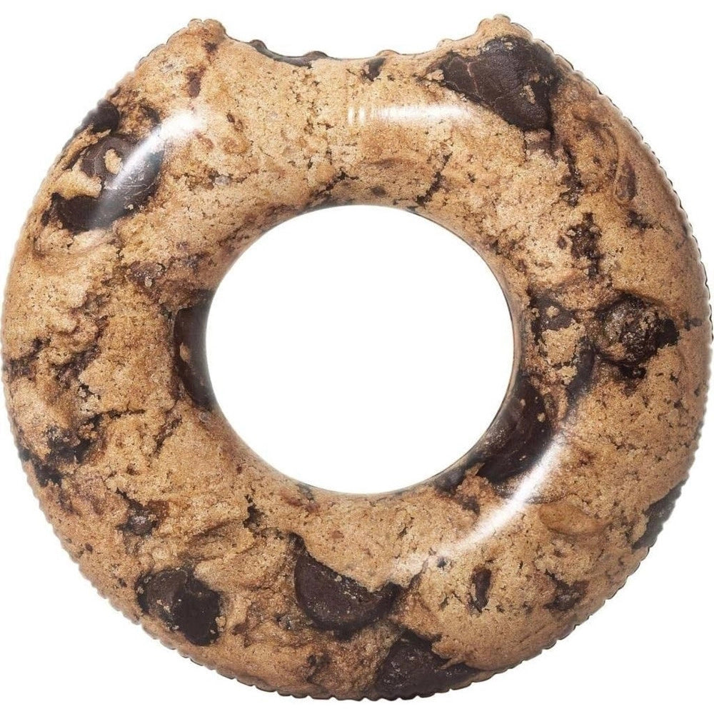 Trade Shop - Salvagente Ciambella Grafica Biscotto Cookie Galleggiante Gonfiabile 107 Cm 016163 -