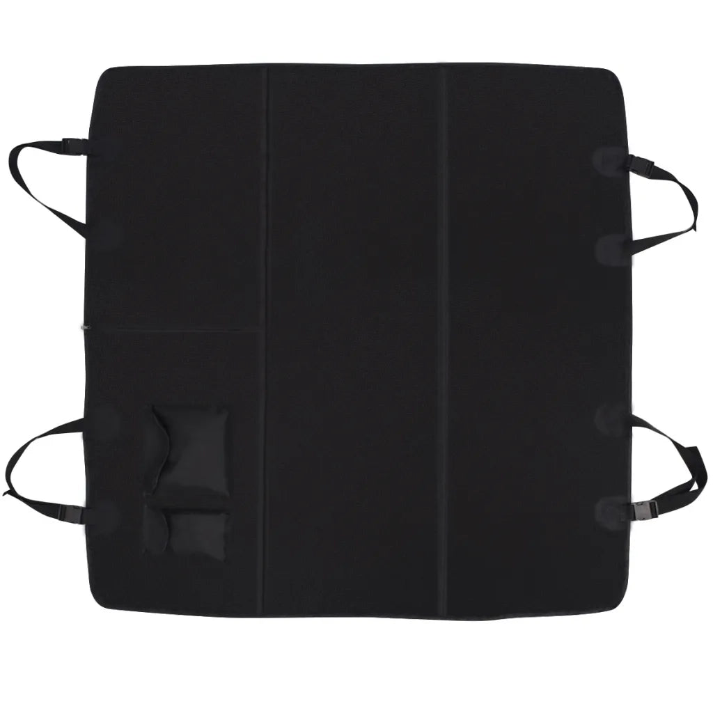 Coperta per Cani per Sedile Posteriore Auto 148x142 cm nero CFW5005451