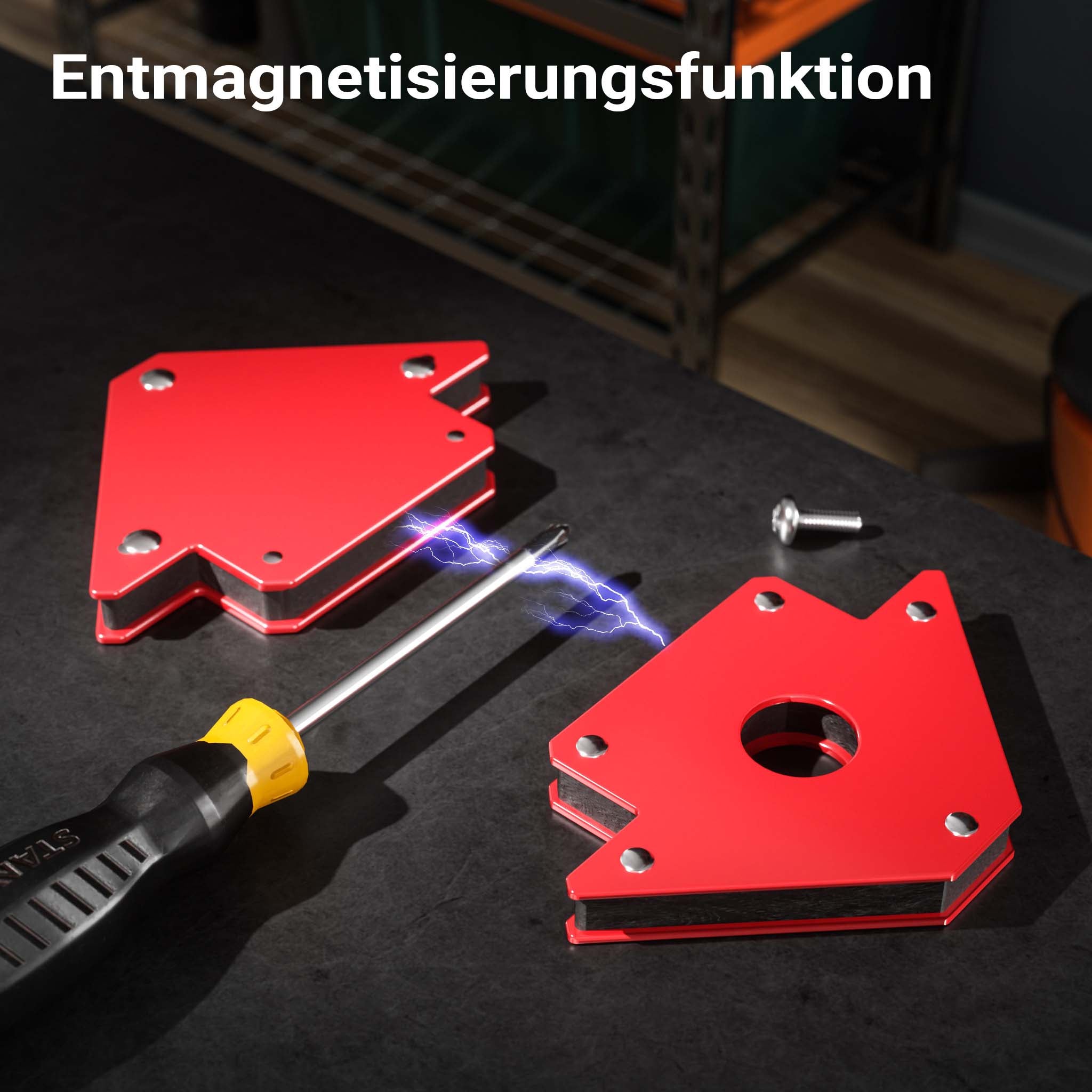 12x Magnete per saldatura con forza di tenuta di 11/20/32 kg, dimensioni compatte, Angolo di saldatura a 45°, 90° e 135°, tiene uniti i pezzi da saldare