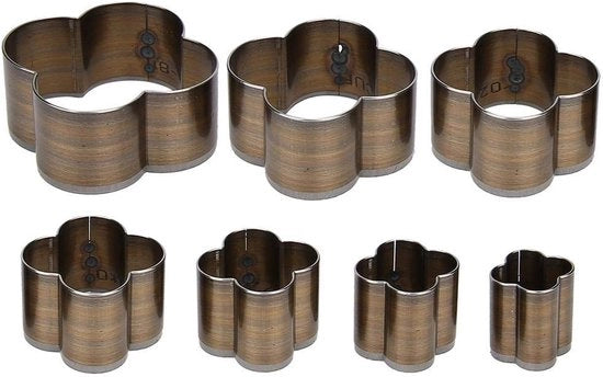 Inserratore a punta set - 7 pezzi - Snipper per pelle - Manufatti e fiori - Qualità professionale - Assistenza clienti - Forme di punta