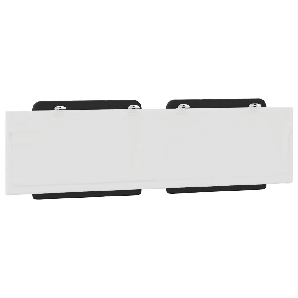 Cuscino Testiera Zadar Nero e Bianco 180 cm in Similpelle CFW8434796