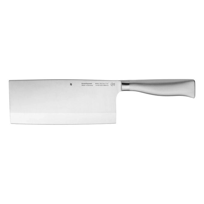 WMF 18.8040.6032 Grand Gourmet Mezzaluna in Acciaio Inox con Lama da 18.5 cm Manico Ergonomico colore Acciaio Inox