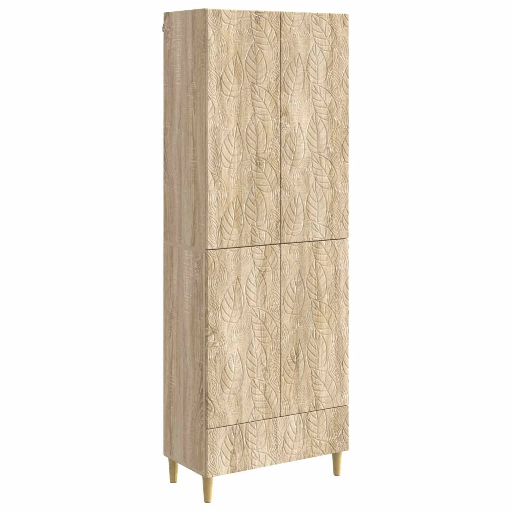 Set di armadi 2 pcs Rovere Sonoma Legno ingegnerizzato