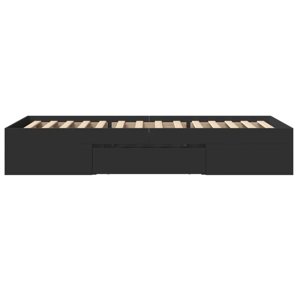 Giroletto Nero 100x200 cm in Legno Multistrato 3295486