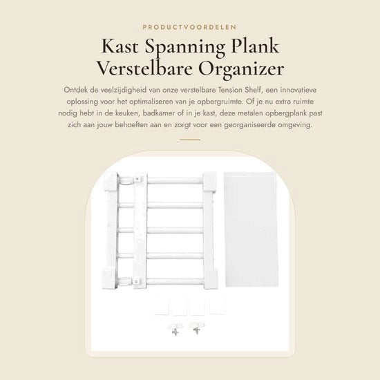 Organizzatore per cucina/bagno con supporto regolabile in acciaio inossidabile/PP - facile da installare - distributore di cassetti estensibile