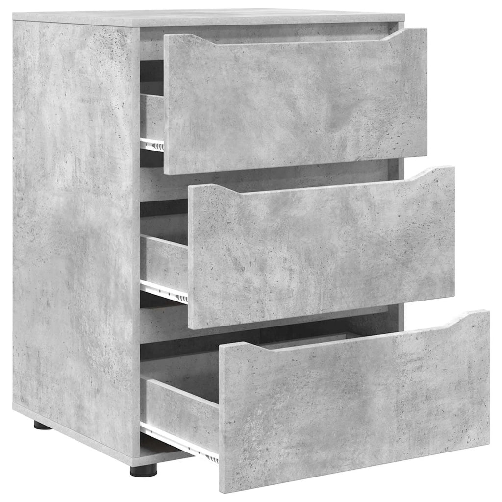 Armadio Grigio cemento 60 x 48 x 81 cm Legno multistrato 888860