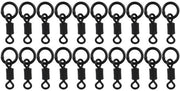Connettore a Ruota 20 Pezzi - Cambio Rapido a Figura A 8 - Acciaio Inossidabile - 16x5,7x2,5 mm - Duraturo e Corrosione Resistente - Visconnettore