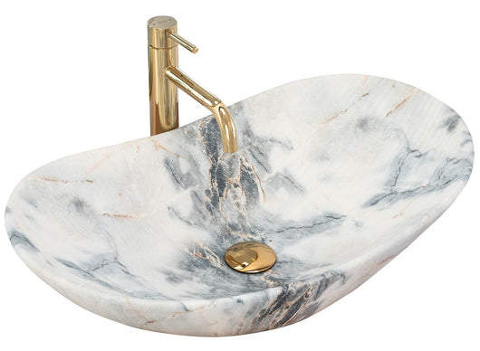 Lavabo Da Appoggio Rea Royal Granit Mat