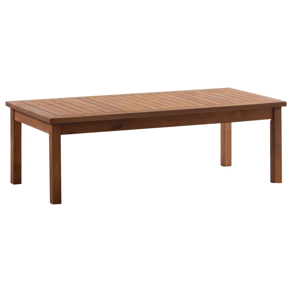 Set Divani da Giardino 4 pz in Legno Massello di Acacia 47282
