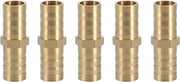 Adattatore per tubo per collegamento di tubo per tubo di rete idrica 12mm con filo spinato rettilineo - 5pz