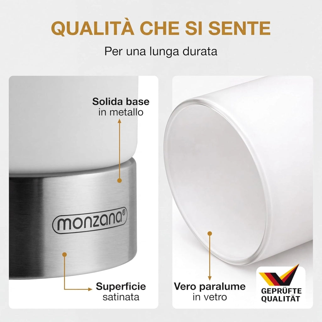 2x Lampade Comodino Touch Incl. Lampadine LED Dimmerabile E14 Luce Notturna Lettura Soggiorno Scrivania