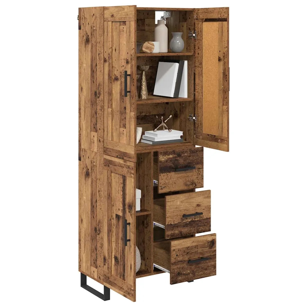 Credenza Legno vecchio 69,5 x 34 x 180 cm Legno multistrato 3415609