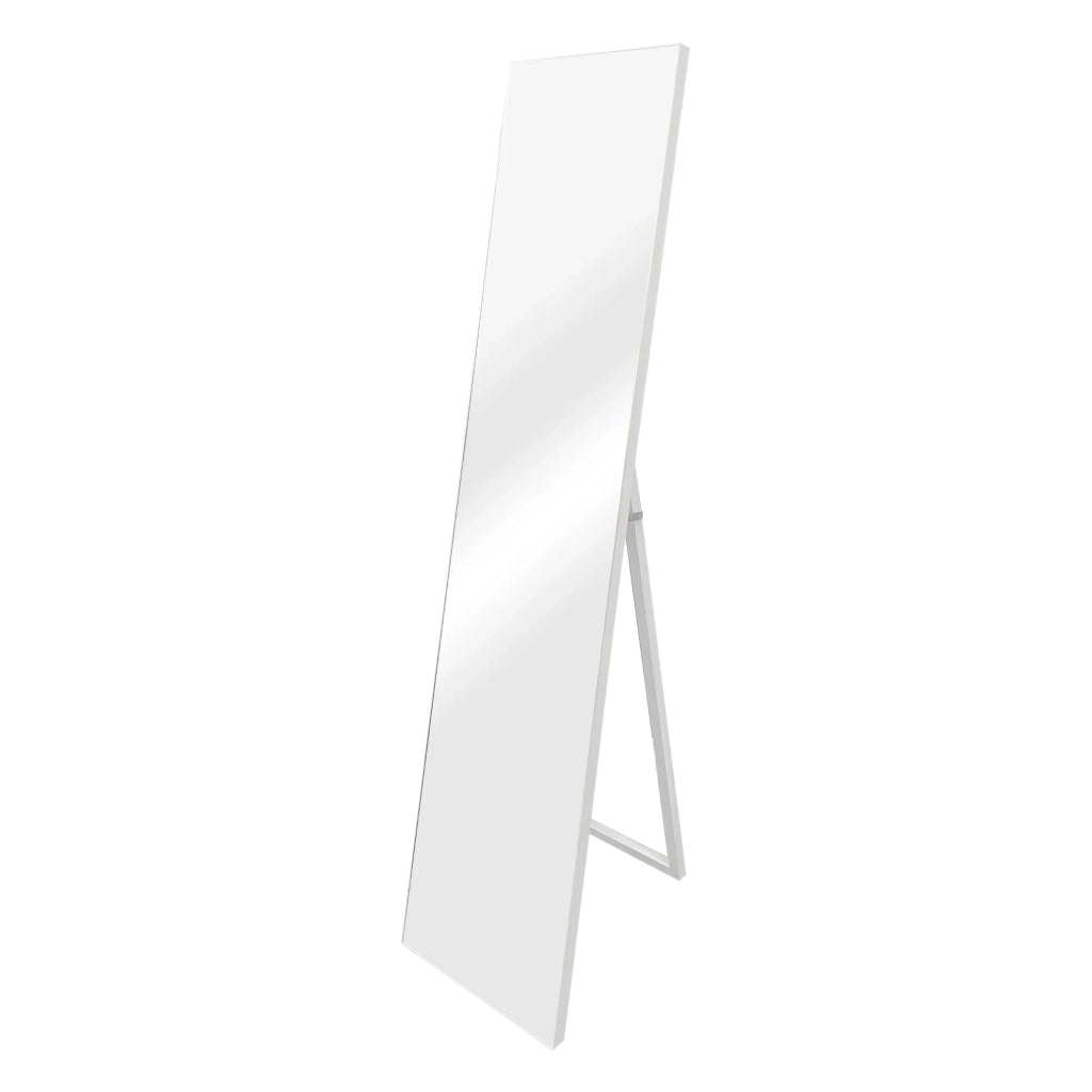 Specchio a figura intera basculante 150 x 35 cm bianco 03_0007968